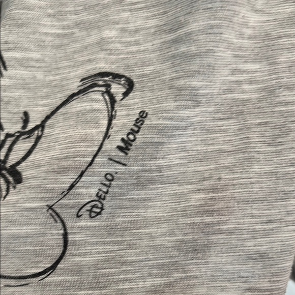 Disney Gray Cartoon Character Short Sleeve Tee - Picture 2 of 2